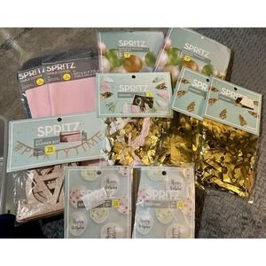 Lot Of Spritz Party Supplies Girls